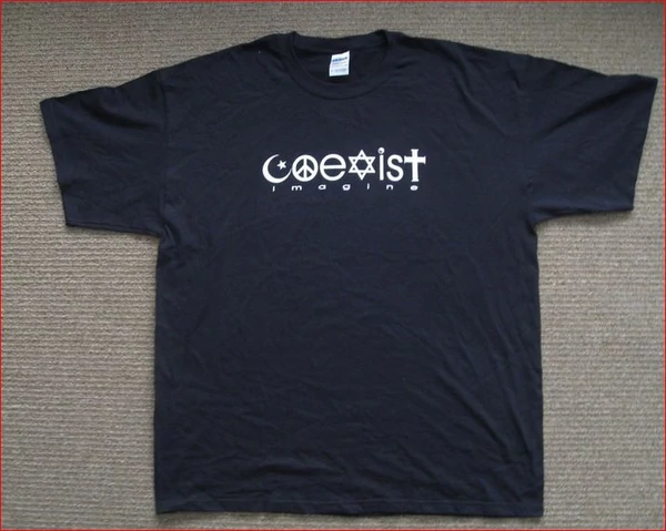 COEXIST IMAGINE T-shirt